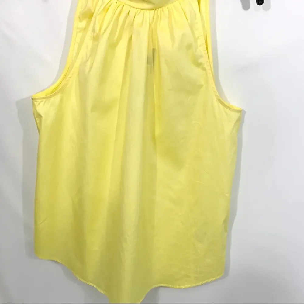 J. Crew Oxford Sleeveless Bow Tie Blouse Top Style G4903 NWT